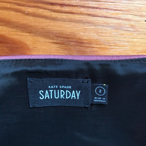 Kate Spade Saturday Holographic Mini Skirt, EUC, 2 - Picture 6 of 12